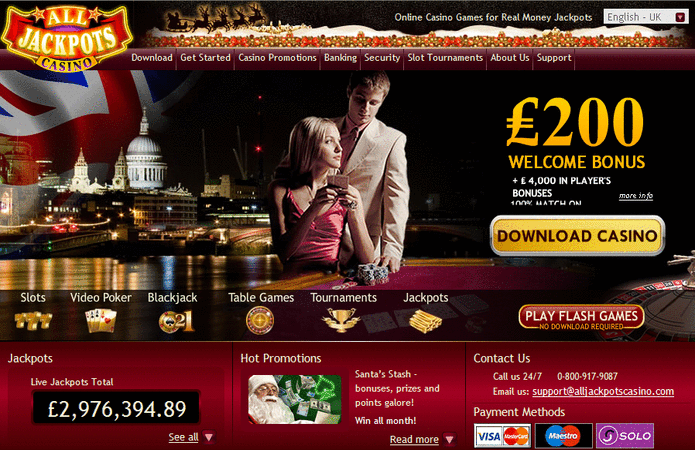 All Jackpots Casino