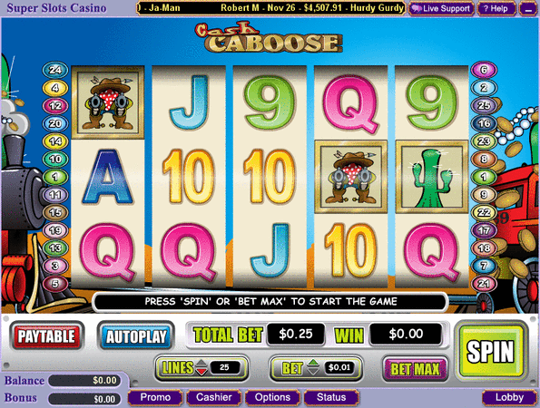 Cash Caboose Slot