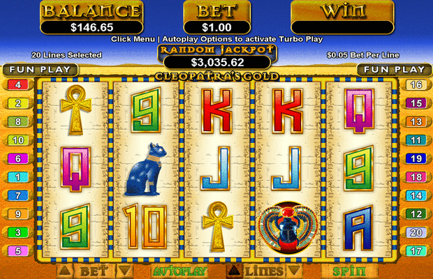 Cleopatra's Gold Slot Game