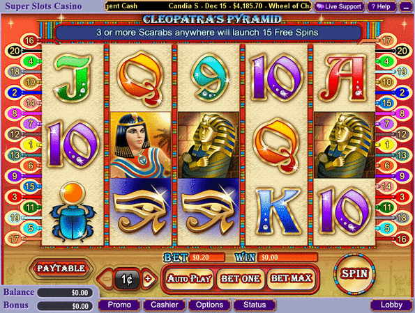 Cleopatras Pyramid Slot Machine