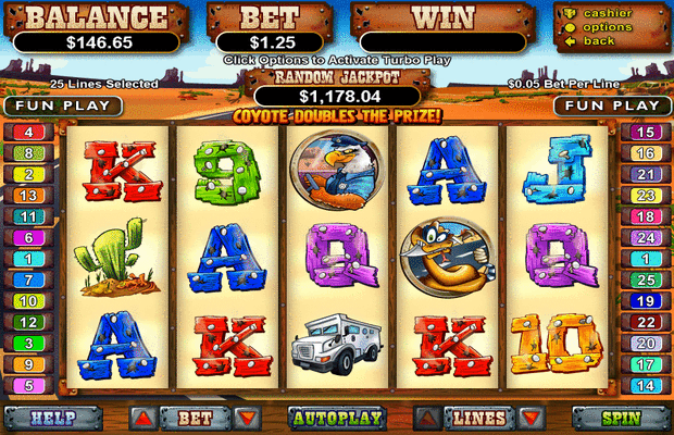 Coyote Cash Slot Machine