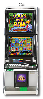 The Duck$ in a Row Slot Machine