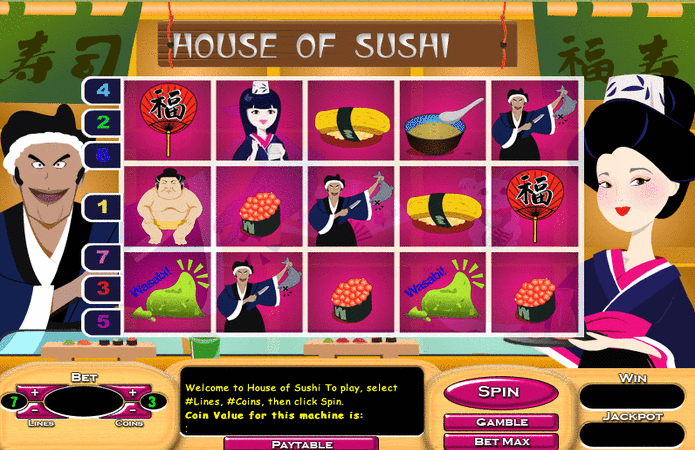House of Sushi 1 Slot Game