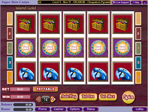 Island Gold Slot