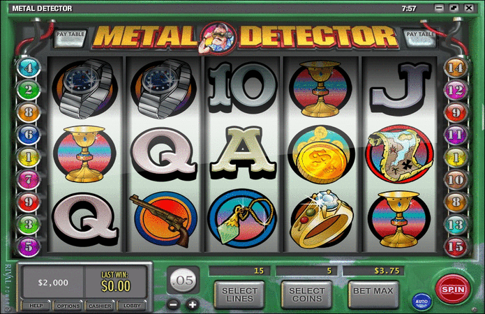 Metal Detector Slot