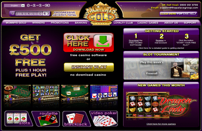 Mummys Gold Casino