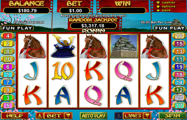 Ronin Slot Games