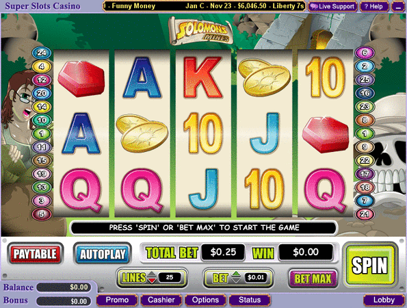 Solomons Mine Slot