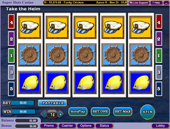 Take The Helm Slot