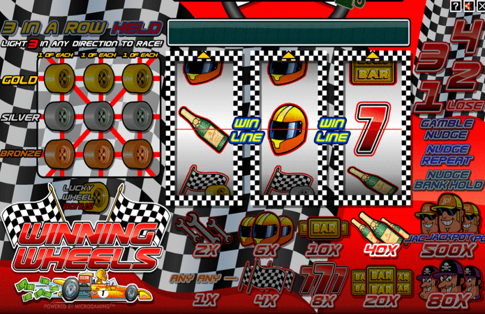 Winning Wheels Fruit Machine