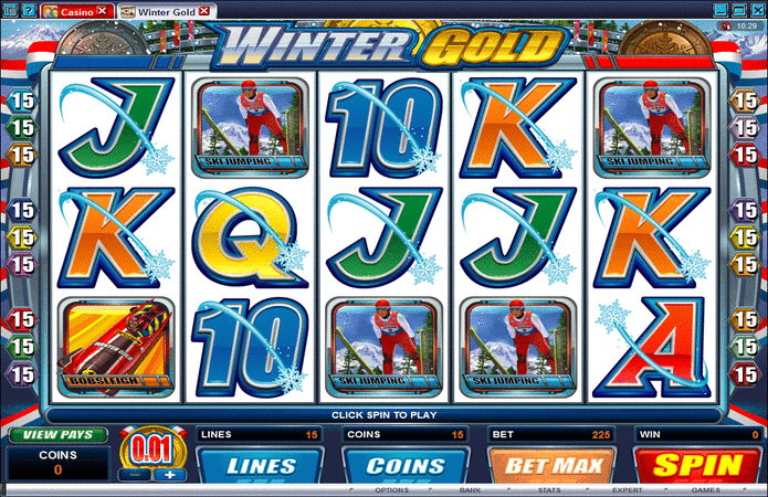 Winter Gold Slot Machine